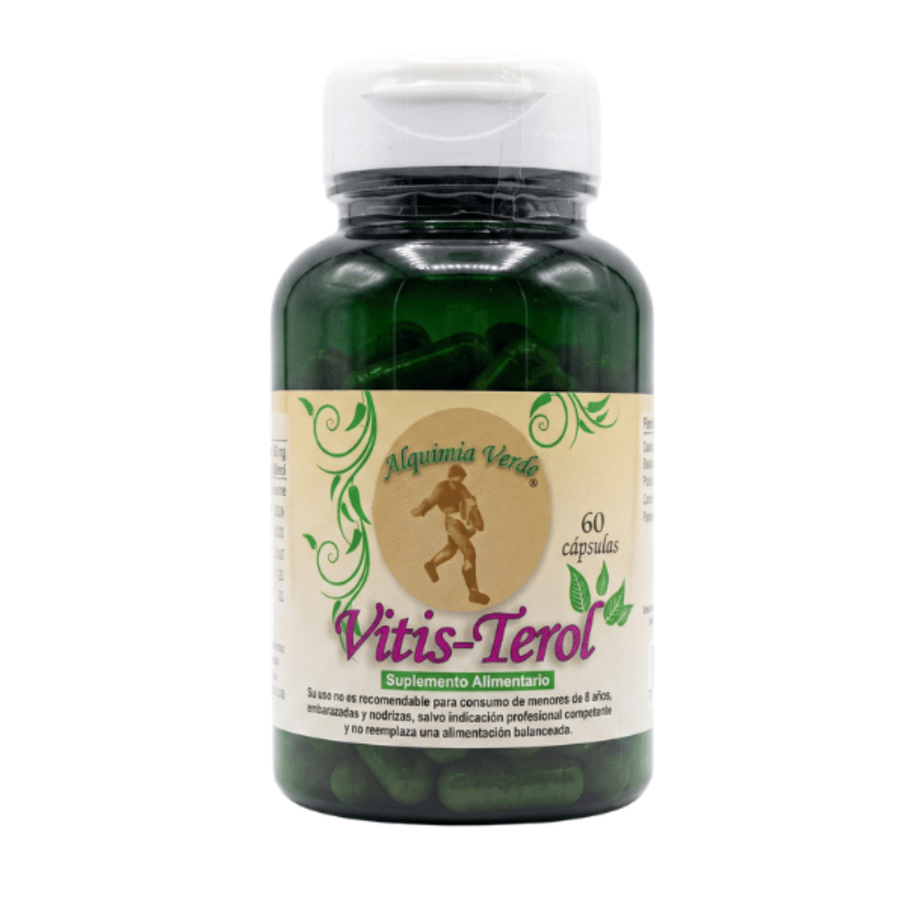 Vitisterol | Cápsulas Naturales de Apoyo al Colesterol y la Salud Cardiovascular | Alquimia Verde - Imagen 2